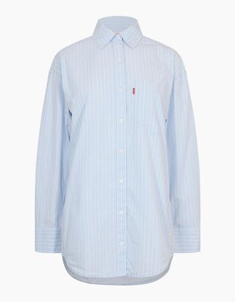 Levi's Womens Lola Shirt - Blue - Size: 10