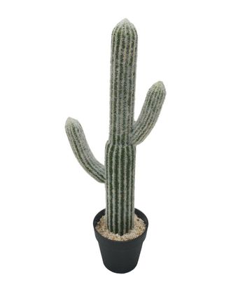 A&B Home Discontinued A&B Home 24.5In Potted Faux Saguaro Cactus