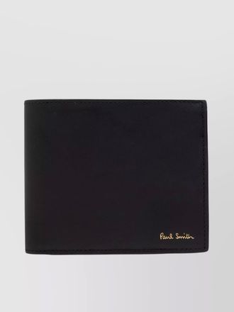 Paul Smith striped vertical bi-fold wallets