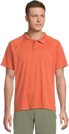 Columbia Alpine Chill Pro Polo Mens Short Sleeve Knit Tuscan : 2XL, Polyester