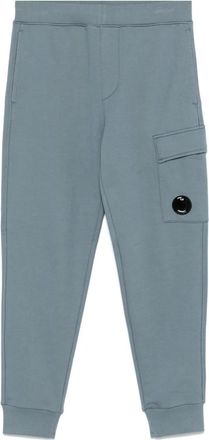 C.P. Company Pantaloni sportivi con applicazione Lens - Grigio