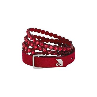 Swarovski Accessoires, unisex, Rood, ONE Size, Armband Unisex Power Alcantara Slake Red - 5511701