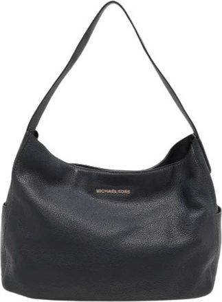 Michael Kors Pre-owned Shoulder Bags, female, Black, Size: ONE SIZE Pre-owned Hobo Bag
