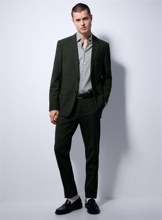 Le 31 Mens Responsible wool stretch pant Stockholm fit - Slim