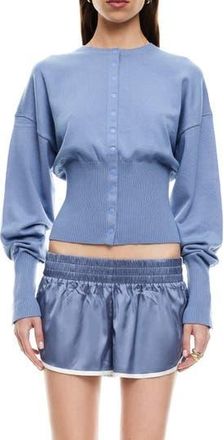 Lioness Sundown Cardigan in Slate Blue at Nordstrom Rack, Size Small