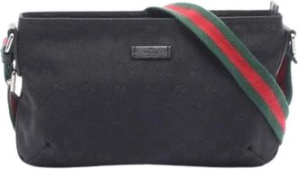 Gucci Pre-owned Cross Body Bag - Dames - Vintage Schoudertas - Zwart - ONE Size - Vintage