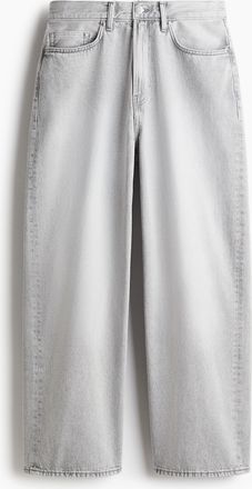 H&M Baggy Jeans - Grau