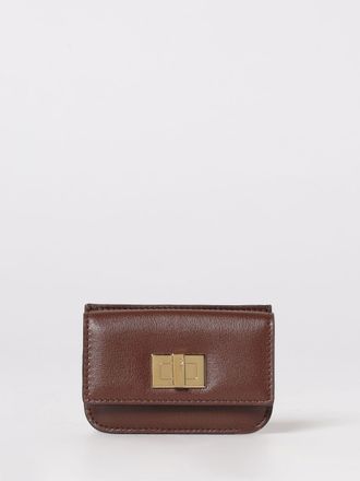 Fendi Portacarte di credito Fendi in pelle