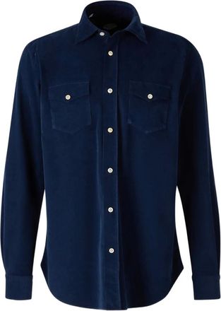 Vincenzo Di Ruggiero Napoli buttoned shirt - Blue