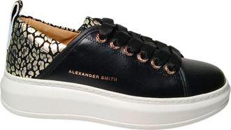 Alexander Smith Pelle Sneaker - Dames - Sneakers - Zwart - 37 EU - Schoenen