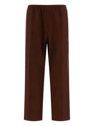 Needles logo-embroidered track pants - Brown
