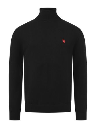 U.S.Polo Association heren coltrui - 100% katoen met geborduurd logo