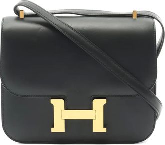Hermès 2020 mini Constance 3 crossbody bag - Black