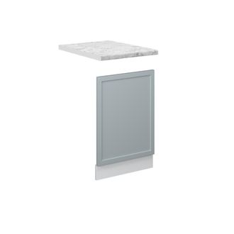 Vicco Panel Frontal Fame-line, Azul Claro-gris, 45 Cm, Et M&aacute;rmol Vicco