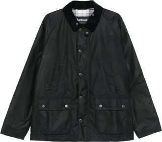 Barbour Corduroy-collar Flap-pocket Jacket
