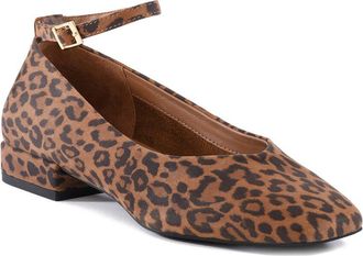 Seychelles Pumpkin Leather Flat