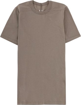 Rick Owens Grey Solid Crew Neck T-Shirt