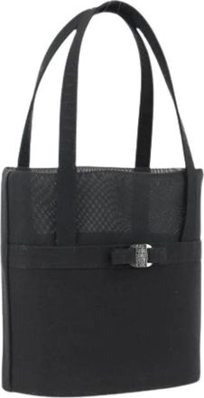 Ferragamo Pre-owned Mini Bags, female, Black, Size: ONE SIZE Pre-owned Mini Hand Bag