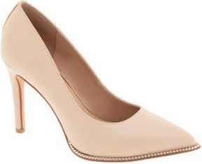 BCBGeneration Hiarlia Chain Trim Pointed Toe Pump in Frappe at Nordstrom Rack, Size 9.5