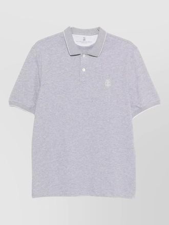 Brunello Cucinelli cotton short-sleeve polo shirt