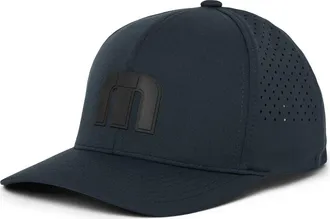 Travis Mathew Bahamas Tech Snapback Hat in Total Eclipse at Nordstrom, Size One Size Oz