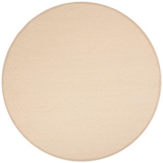 Safavieh Alfombra fibra natural de sisal blanco/beige, 122 cm