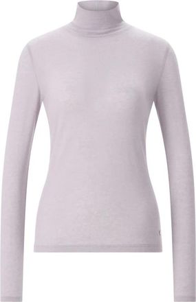 Windsor Wollstretch Rollkraag Shirt - Dames - Coltruien - Grijs - M - Wol - Truien & Vesten