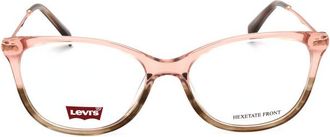 Levi's Ladies Pink Rectangular Eyeglass Frames LV-5021