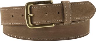 Levi's Lederg&uuml;rtel LEVIS LOIRE, Damen, Gr. 90, braun, Rindsleder, unifarben, G&uuml;rtel Lederg&uuml;rtel, Unisex