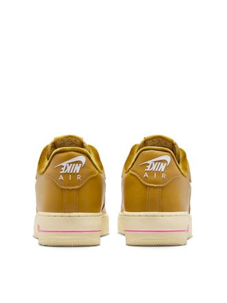 Nike Womens Air Force 1 07 Se Just Do It Sneakers Brown Shoes >