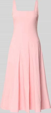 Staud Knielanges Kleid mit Karree-Ausschnitt Modell WILLOW in Hellrosa, Gr&ouml;&szlig;e 34