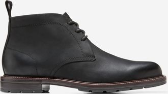 Cole Haan Mens Roundhill Grand Waterproof Chukka Boots - Black Size 10.5