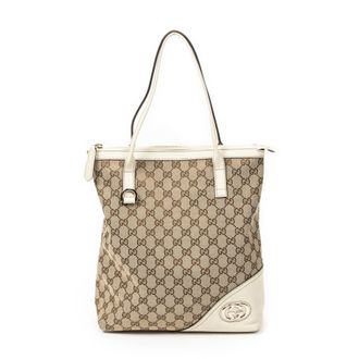 Gucci Vertical Britt Tote schoudertas