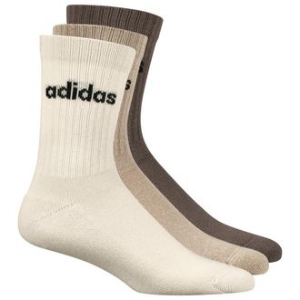 adidas Cushioned Linear Crew 3-Pack Multifunktionssocken - Unisex | beige