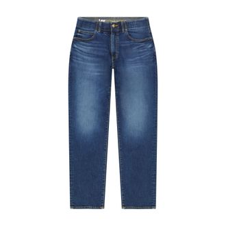 Lee Straight-Jeans LEE Extreme Motion, Herren, Gr. 30, L&auml;nge 32, midmoor, Denim/Jeans, Obermaterial: 71% Baumwolle, 28% Polyester, 1% Elasthan, normal lan
