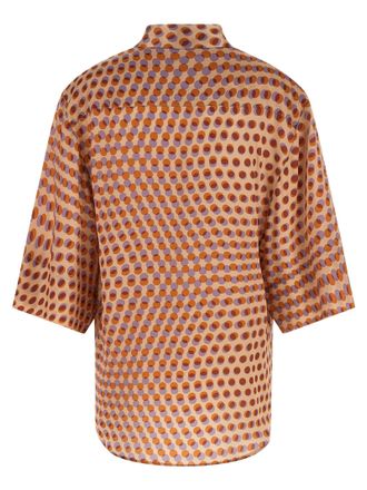 Dries Van Noten Clea Shirt - Rust