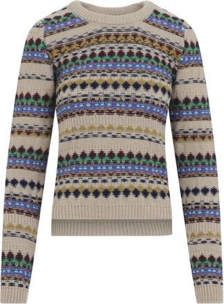 Dries Van Noten Truien & Vesten, Dames, Beige, S, Wol, Tedd Trui