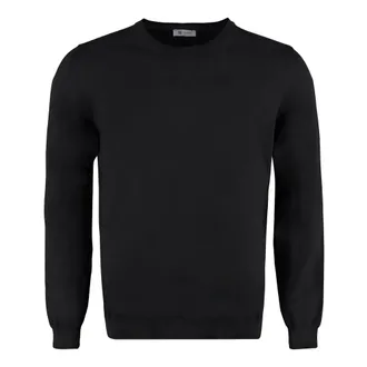 THE (ALPHABET) Truien & Vesten, Heren, Zwart, M, Katoen, The (Knit)