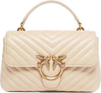 Pinko Mujer, Bolsos, Beige, Talla: ONE Size