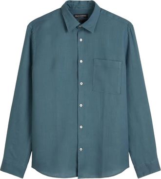 Marc O'Polo Camicia con bottoni - Blu