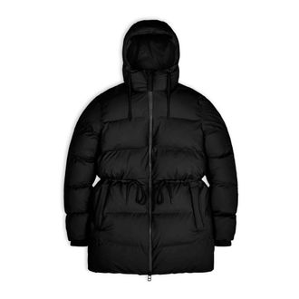Rains Puffer Jacket - Dames - Winterjassen - Zwart - XS - Polyester - Jassen