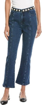 Cinq &agrave; Sept Cinq &Agrave; Sept Pearl Embellished Shannon Pant