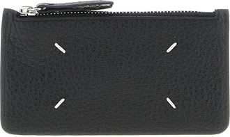Maison Margiela Zipped Cardholder Portafogli Nero-Donna