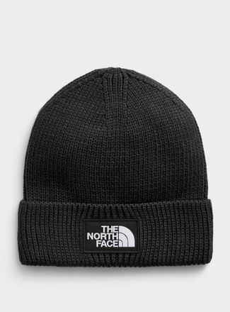 The North Face Womens Box Logo ribbed cuffed Tuque Hat