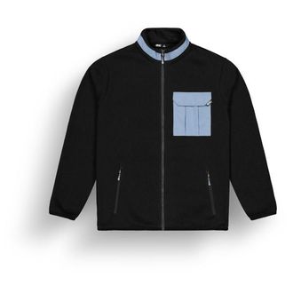 Picture Dauwy Fullzip Fleece Fleecejacke f&uuml;r Herren | schwarz
