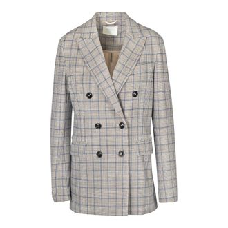 Circolo 1901 Stijlvolle Jas voor Mannen - Dames - Blazers - Beige - S - Jassen