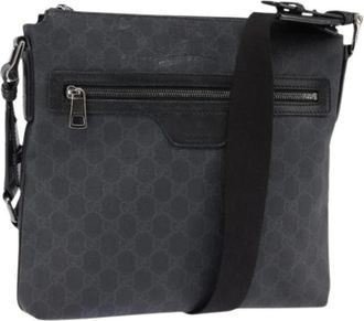 Gucci Pre-owned Plastic Cross Body Bag - Dames - Vintage Schoudertas - Zwart - ONE Size - Vintage