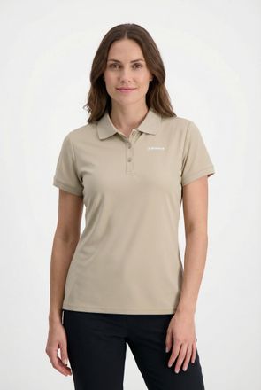 Icepeak Poloshirt ICEPEAK BAYARD, Damen, Gr. XXL, cement, Obermaterial: 100% Polyester, Shirts Poloshirt, sportlicher Stil, aus Polyester, schnelltrocknend, p