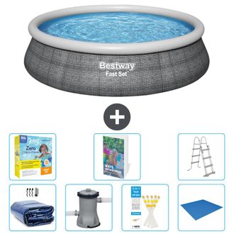 Bestway Piscina Bestway Fast Set Redonda - 457x107 Cm - 8-piezas S419