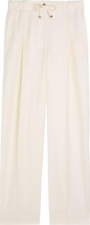 Moncler Straight-leg Wool Trousers - Cream - 46 (UK14 / L)